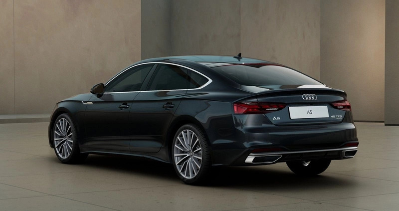 Audi A5 cena 229887 przebieg: 1, rok produkcji 2024 z Brusy małe 67